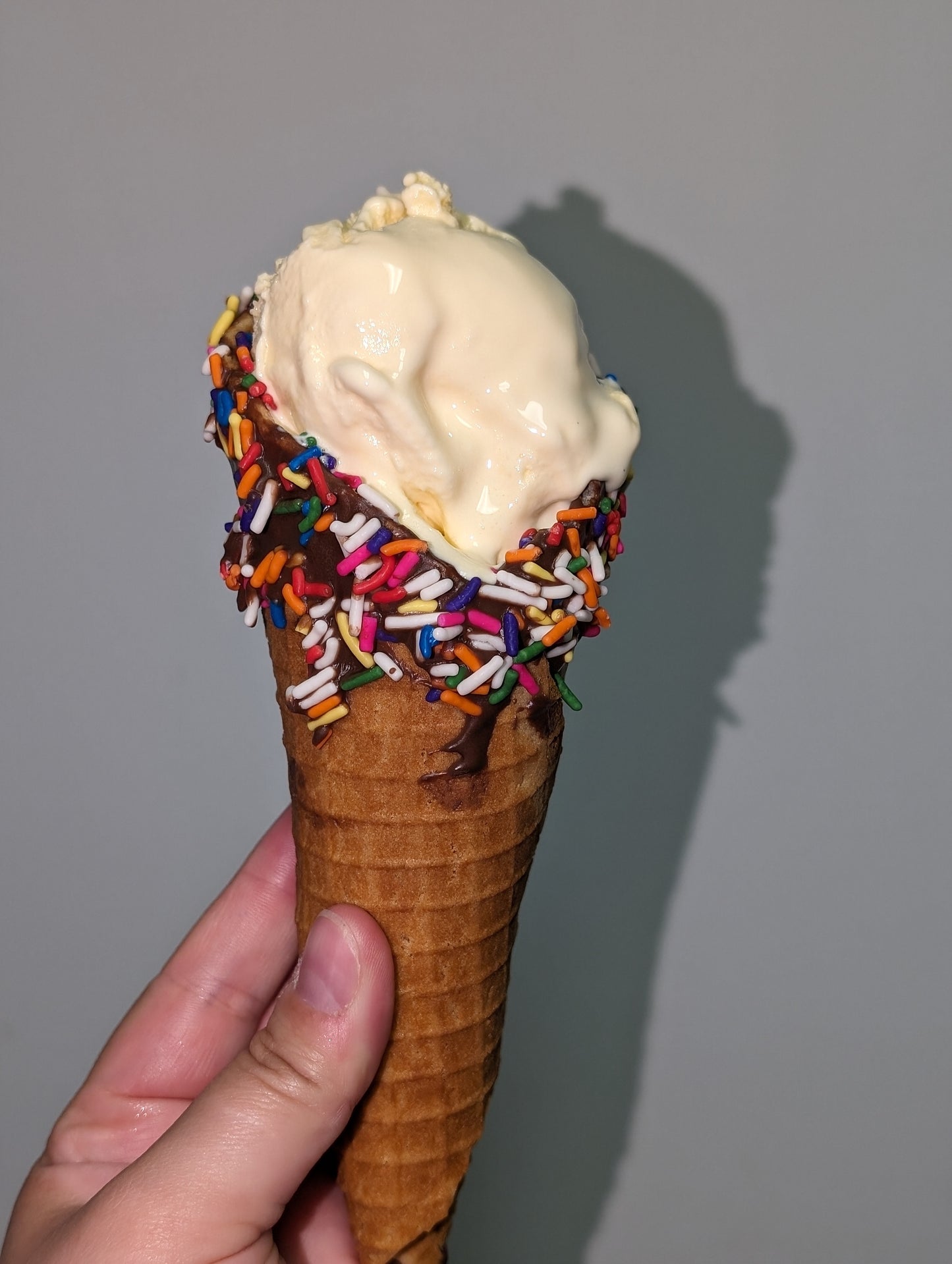 Chocolate Coated Waffle Cones