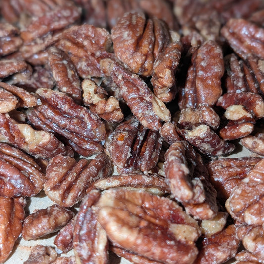 Spicy Maple Pecans