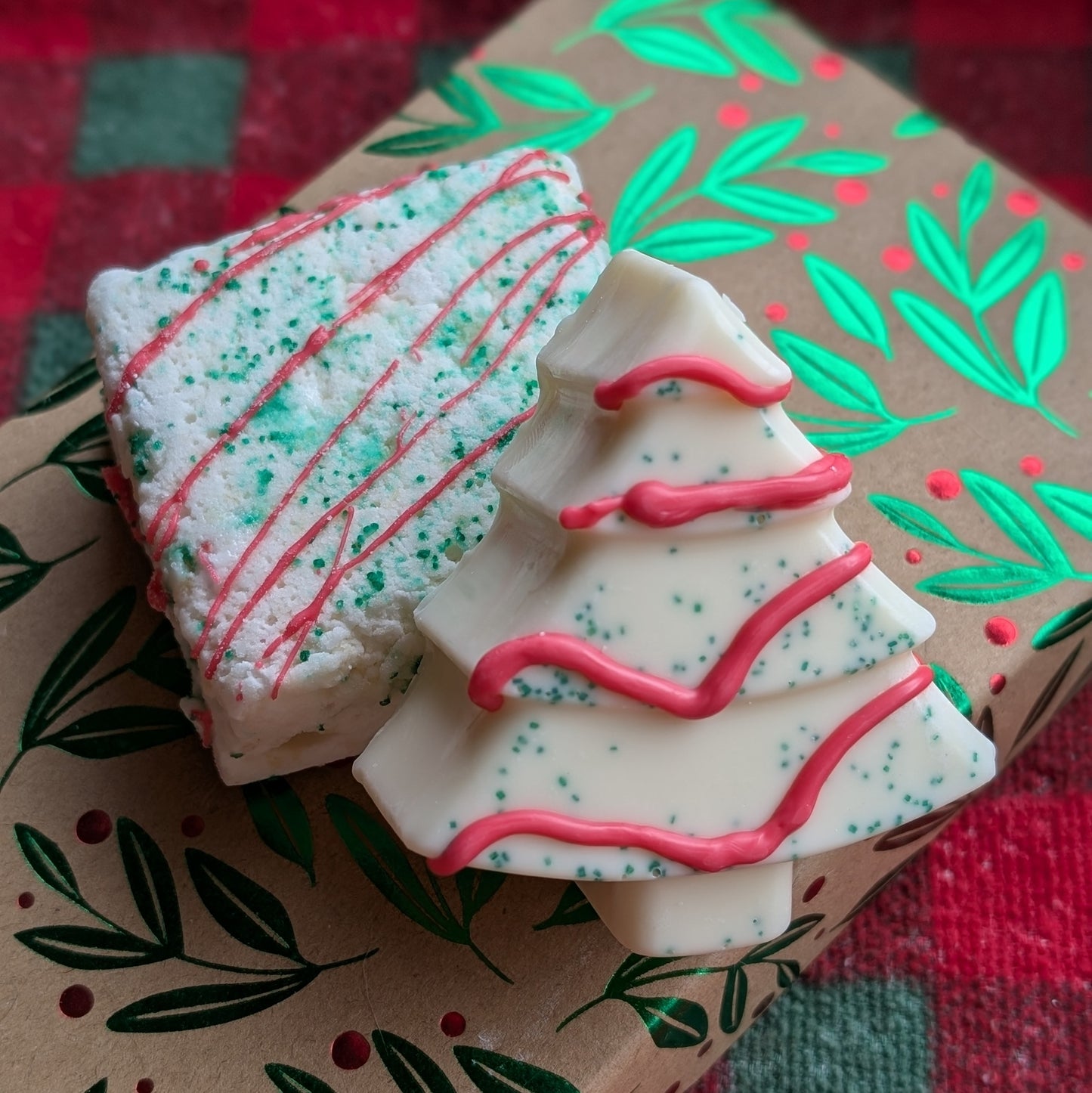 Chocolate Covered Marshmallow Christmas Trees