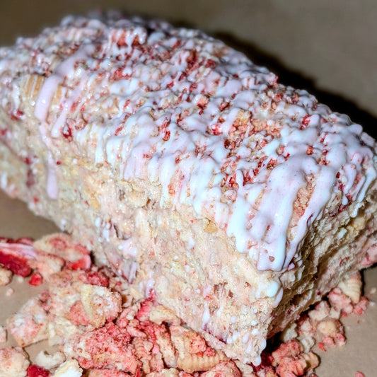 Strawberry Shortcake Rice Crispy